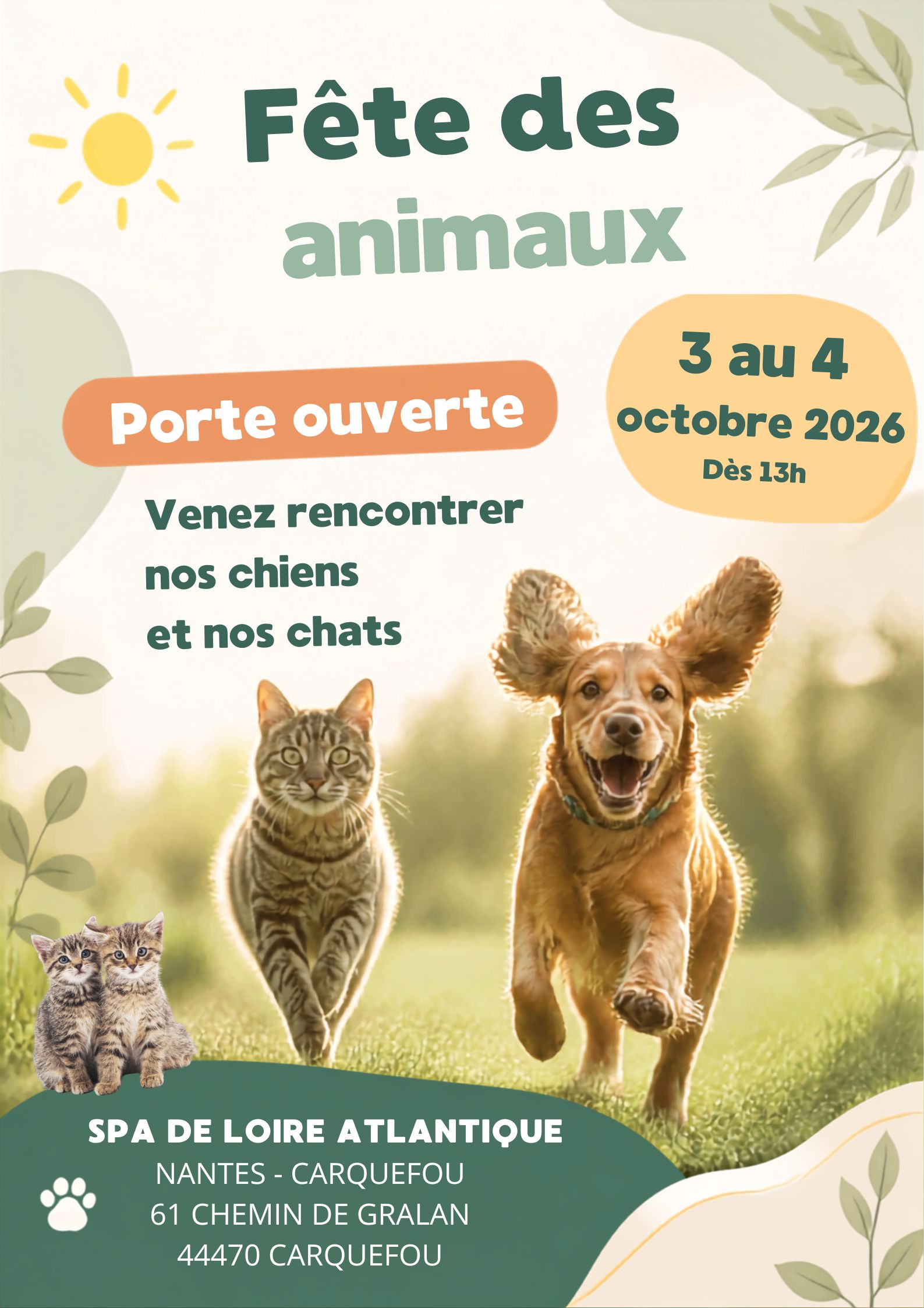 Fête des animaux - SPA de Loire-Atlantique